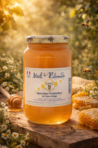 Miel de la Ribaude 500 G