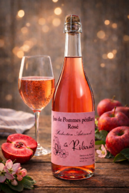 Jus de Pomme Pétillant Rosé