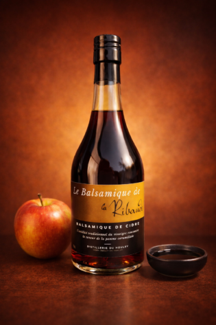 Vinaigre de cidre Balsamique La Ribaude 35 cl